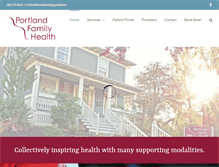 Tablet Screenshot of portlandfamilyhealth.com